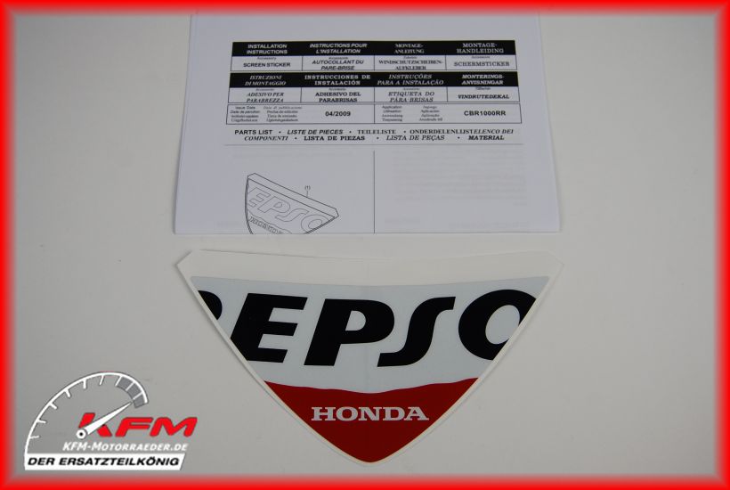 Produkt-Hauptbild Honda Art-Nr. 08R80MFL800E