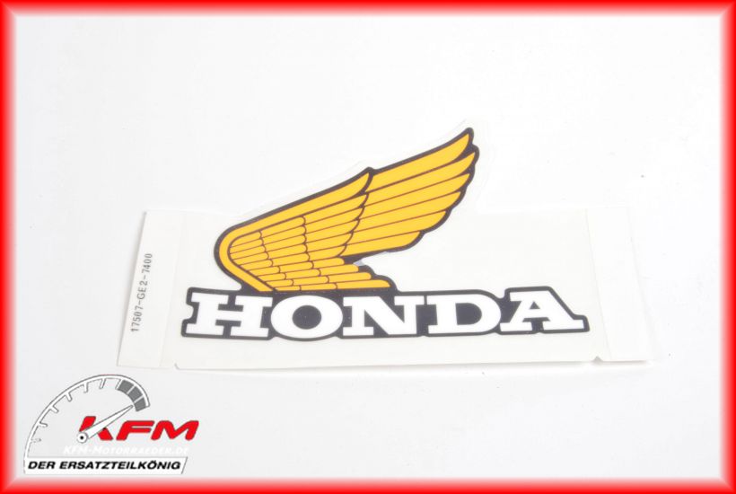Product main image Honda Item no. 17507GE2740