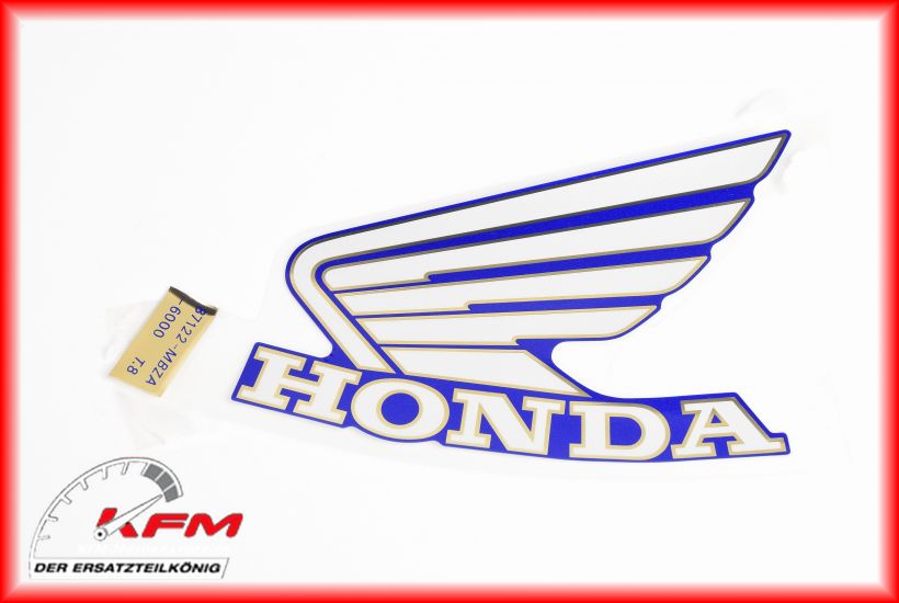 Product main image Honda Item no. 87122MBZ600ZC