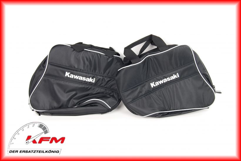 Details about   2014-2021 Kawasaki Ninja Versys 1000 650 OEM Saddlebag Liner Set 100LUU-0004 