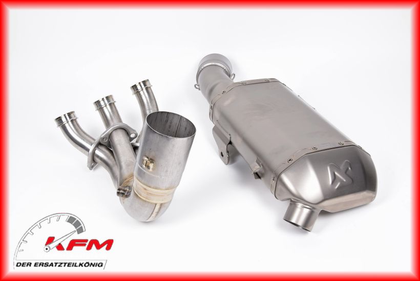 90798-34504-00 Yamaha XSR900 Full exhaust system Akrapovic